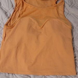 Medium Netted Sweetheart Top